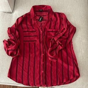 NWT Striped Blouse